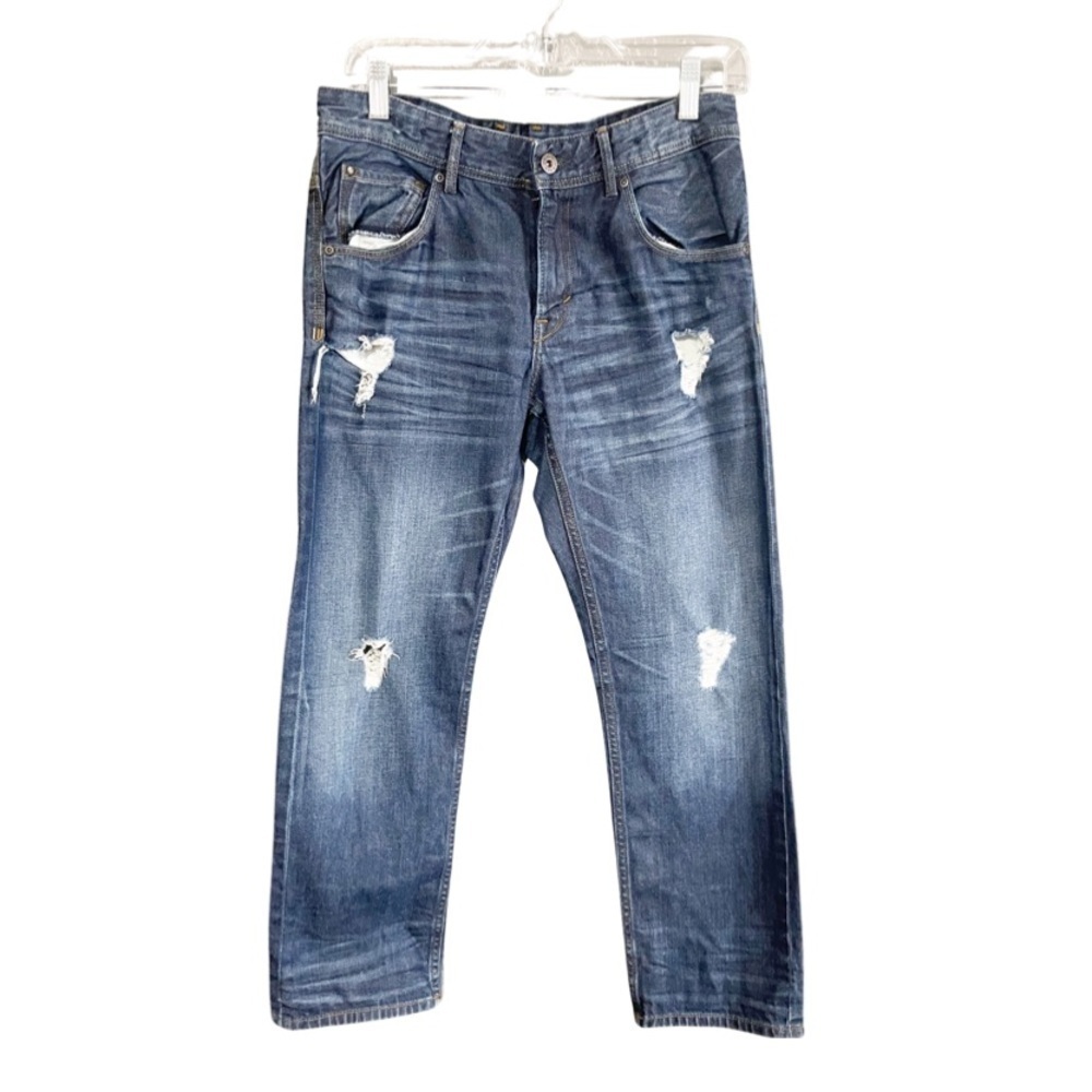 Denim & Denim size 16/ youth boys, adjustable waist jeans.